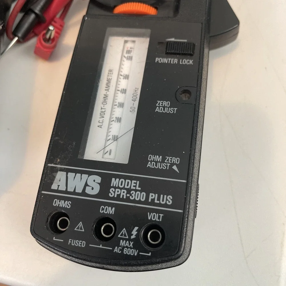 R174213 AWS Model SPR-300 Plus Analog Clamp Meter (14)